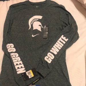 Nike Michigan State Long Sleeve Size S (NWT)